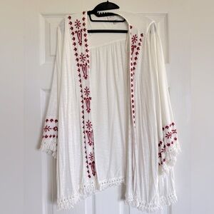 Knox Rose Stylish Cardigan/Cover Up - Size L